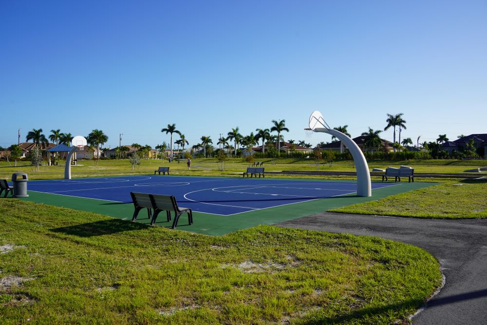 Sands Park - Basketball court